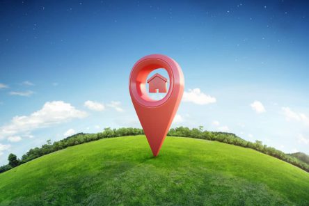 house-symbol-with-location-pin-icon-earth-green-grass-real-estate-sale-property-investment-concept